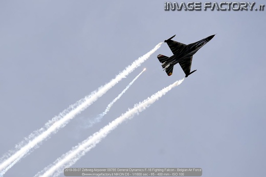 2019-09-07 Zeltweg Airpower 09765 General Dynamics F-16 Fighting Falcon - Belgian Air Force